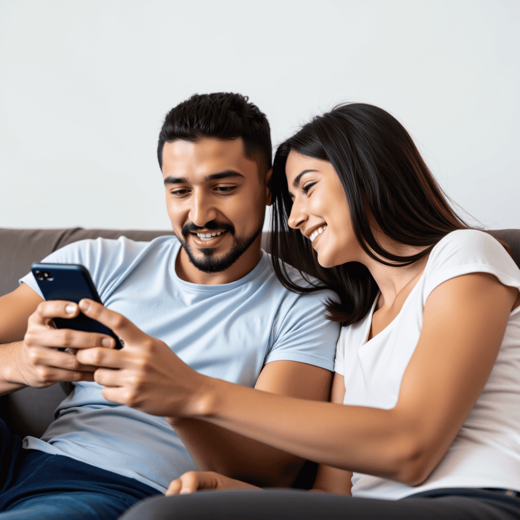 Pareja haciendo una Tasación de Viviendas Online Gratuita